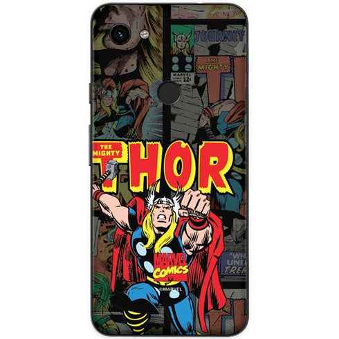 Marvel Classic Comics The Mighty Thor Vintage Google Pixel 3a XL Skin